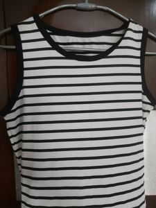 Striped Fitted Top