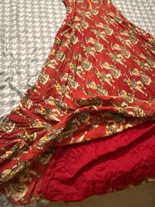 Pure Kalamkari  Ethnic Maxi Dress