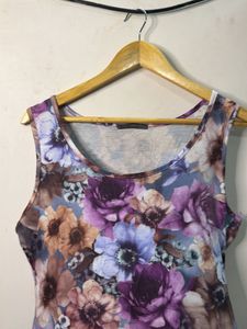 Floral Sleeveless Tank Top