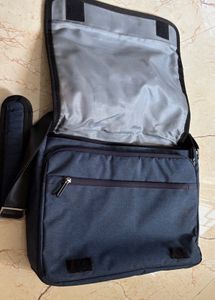 Navy Blue Messenger Bag