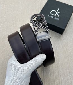 Calvin Klein CK Belt - Black Leather
