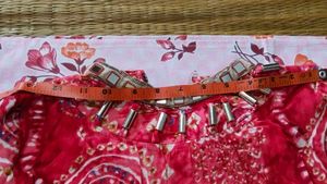 Red Printed Maxi Dress