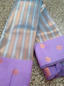 New Wedding Semi Kanchi Silks Saree
