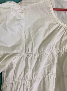 Tiered Puff Sleeve Blouse