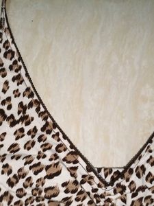 Leopard Print Halter Neck Cami Top