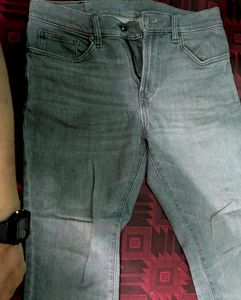 Grey Denim Jeans