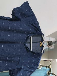 Blue Printed Kurta