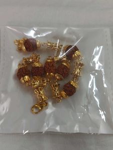 Artificial Gold Plated Rudraksha Bracelet