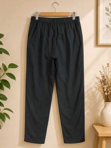 Classic Black cotton Trousers