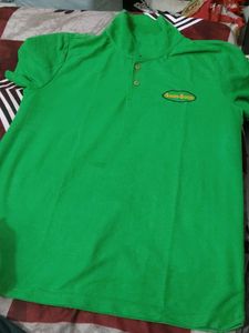 Men's Green Boom Polo Shi