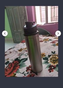 Steel Sipper Water Bottle With Tag