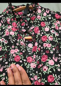 🌸Floral Print Long Sleeve Dress