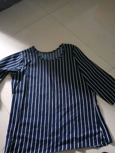 Striped Blue Kurta