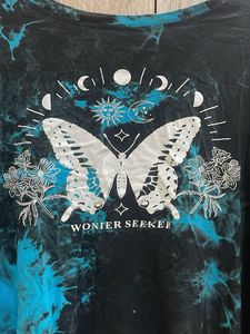 Pinteresty Tie-Dye Butterfly Tee
