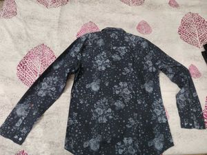Jack and Jones Men's Floral Long Sleeve Shir