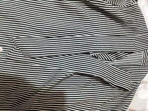 Stylish Striped Button-Up Shirt crop top