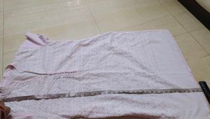 chikankari kurti (short slv)