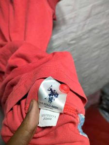 US Polo Assn Coral T-Shir