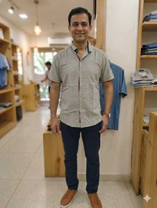 Men's Casual Short Sleeve Shirt