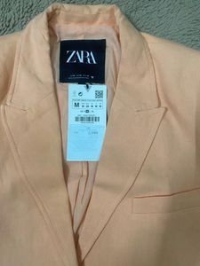 Zara Peach Co-ord Set - New