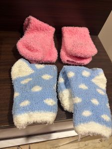Cute Fuzzy Socks - Set of 2!
