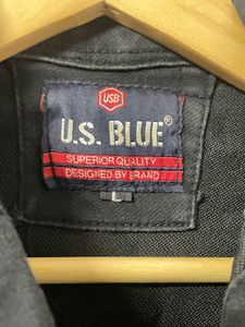 Black U.S. BLUE Denim Jacket