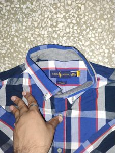 Polo Men's Plaid Button-Up Shirt