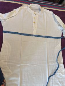 Set of 2 Elegant White Kurta