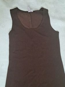 Chocolate Brown Shimmer Bodycon Dress