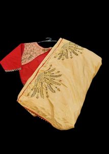 Embroidered Ethnic Saree
