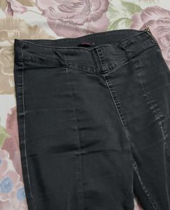 Ginger Women Black Dark Wash Skinny Fit Jeans