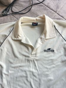 Classic White Topper Cricket Uniform Set
