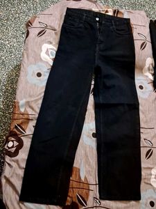 Black Wide Leg Jeans
