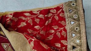 Embroidered Saree with Blouse