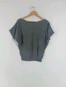 White Lace Neck Top (Women)