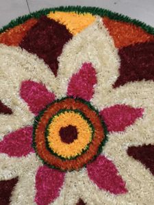 Floral Rangoli Decoration