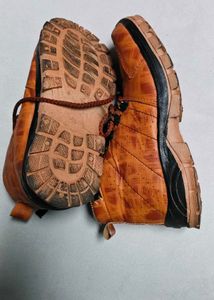 Boys Tan Casual Shoes