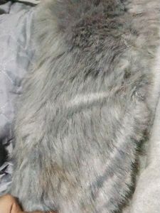 Fur Coat Free Size Dropped Shoulder