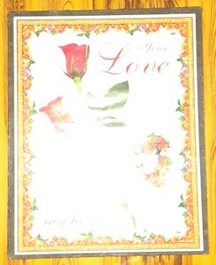 Wall Hanging Love Photo