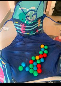 Ball pool with Basket net