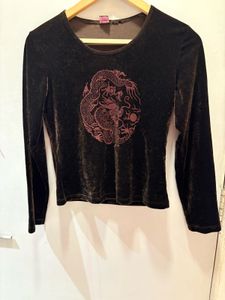 Vintage Velvet Imported Top