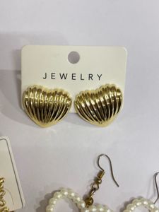 Set of 4 Anti tarnishEarrings