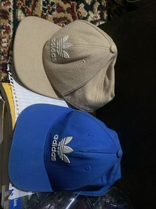 Combo Adidas Caps - Beige & Blue