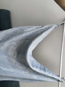 Sparkling Silver Slip Dress