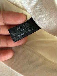 White Stretch Jeggings