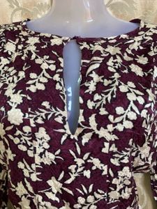 MANGO Floral Print blouse