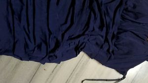💙❤️‍🔥90's Chic Neavy Blue Embellished Dress