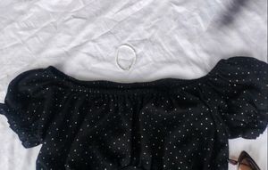 Off Shoulder Coquette Top