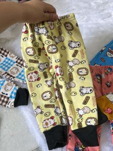 Cute Baby Pajama Bottoms (Set of 5) unisex
