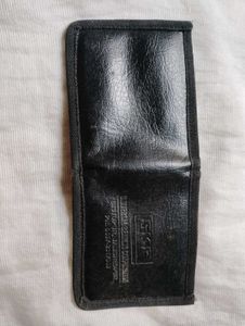 Two Wallets - Black SKF &amp; Blue Fabric